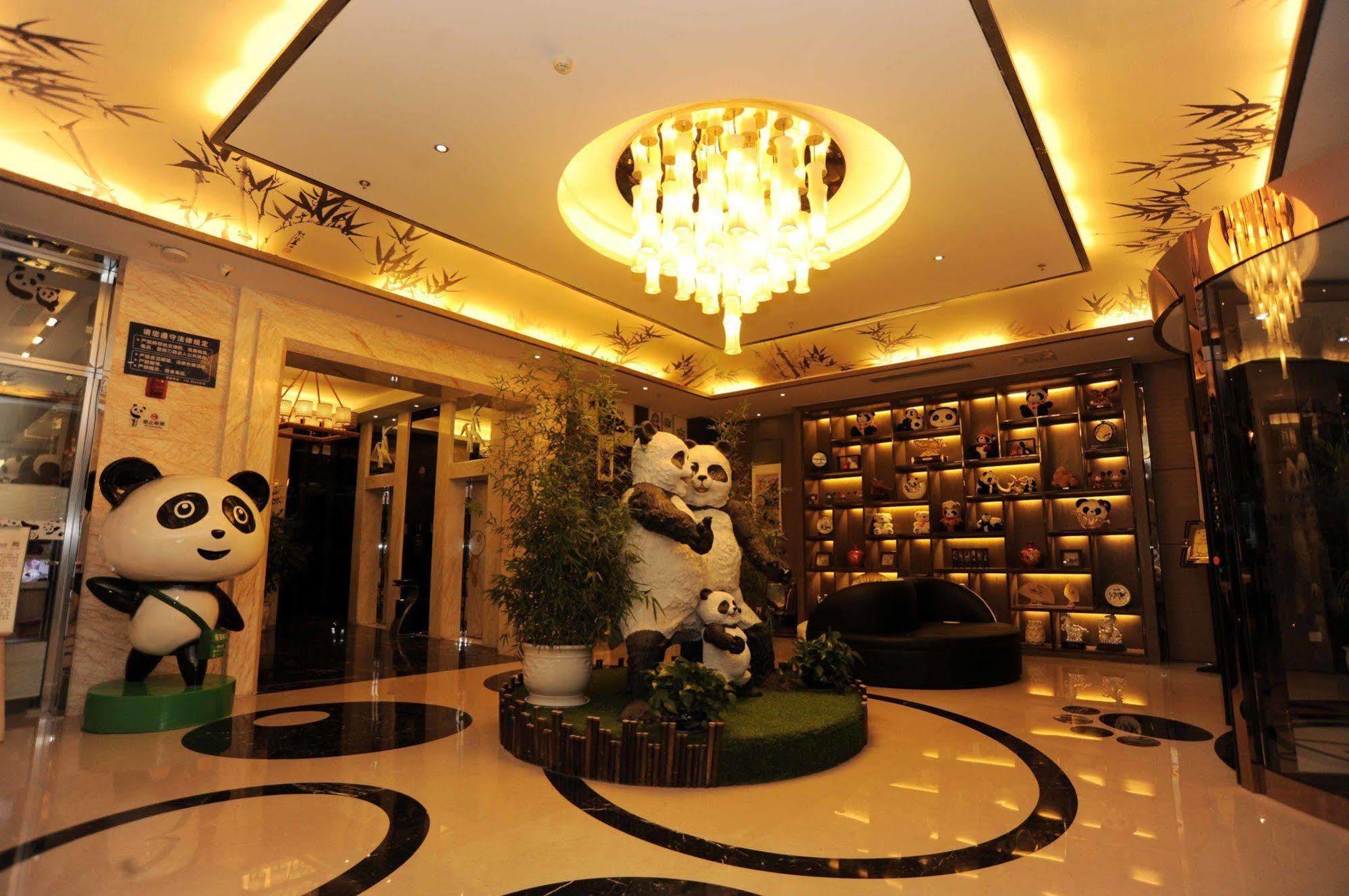 Chengdu Panda Prince Culture Hotel Dış mekan fotoğraf