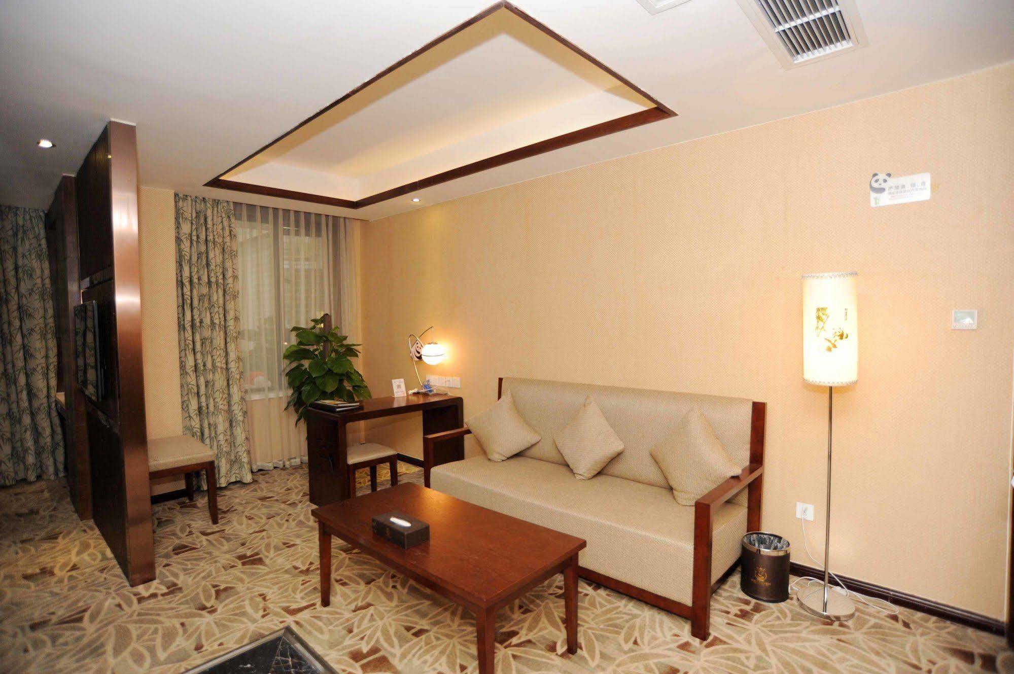 Chengdu Panda Prince Culture Hotel Dış mekan fotoğraf