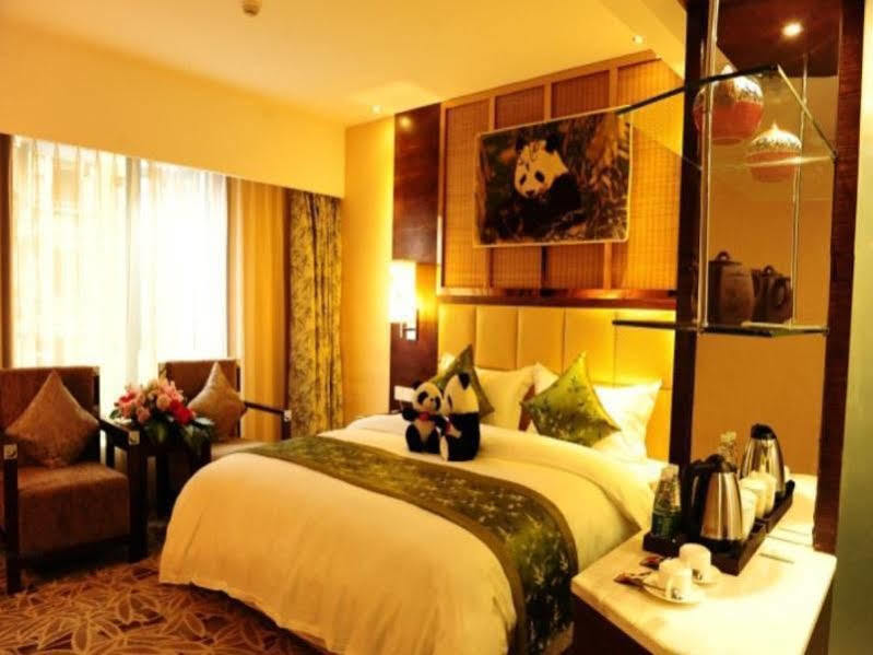 Chengdu Panda Prince Culture Hotel Dış mekan fotoğraf
