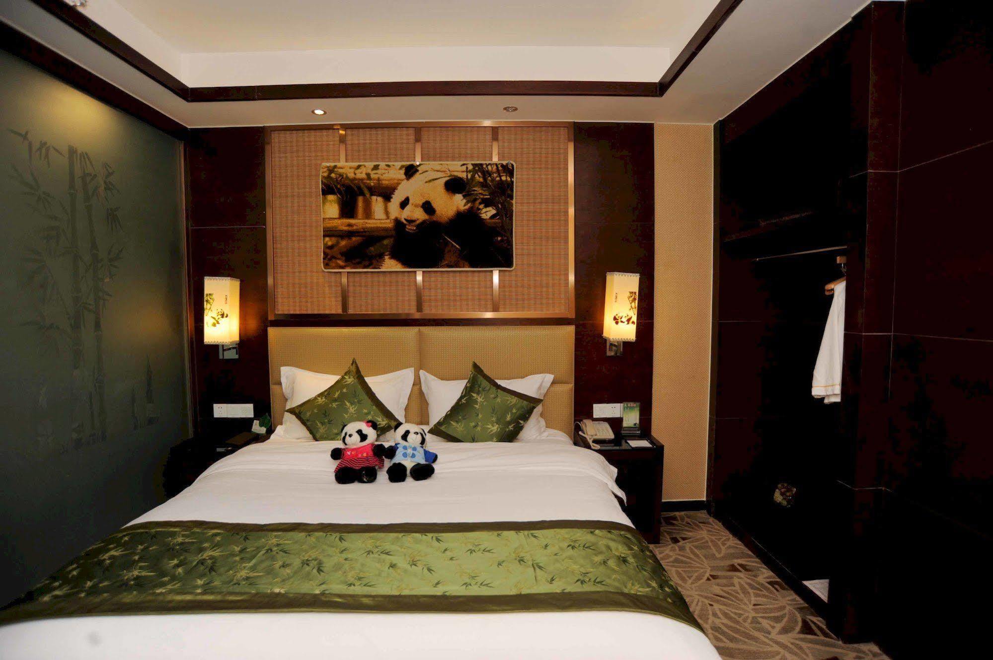 Chengdu Panda Prince Culture Hotel Dış mekan fotoğraf