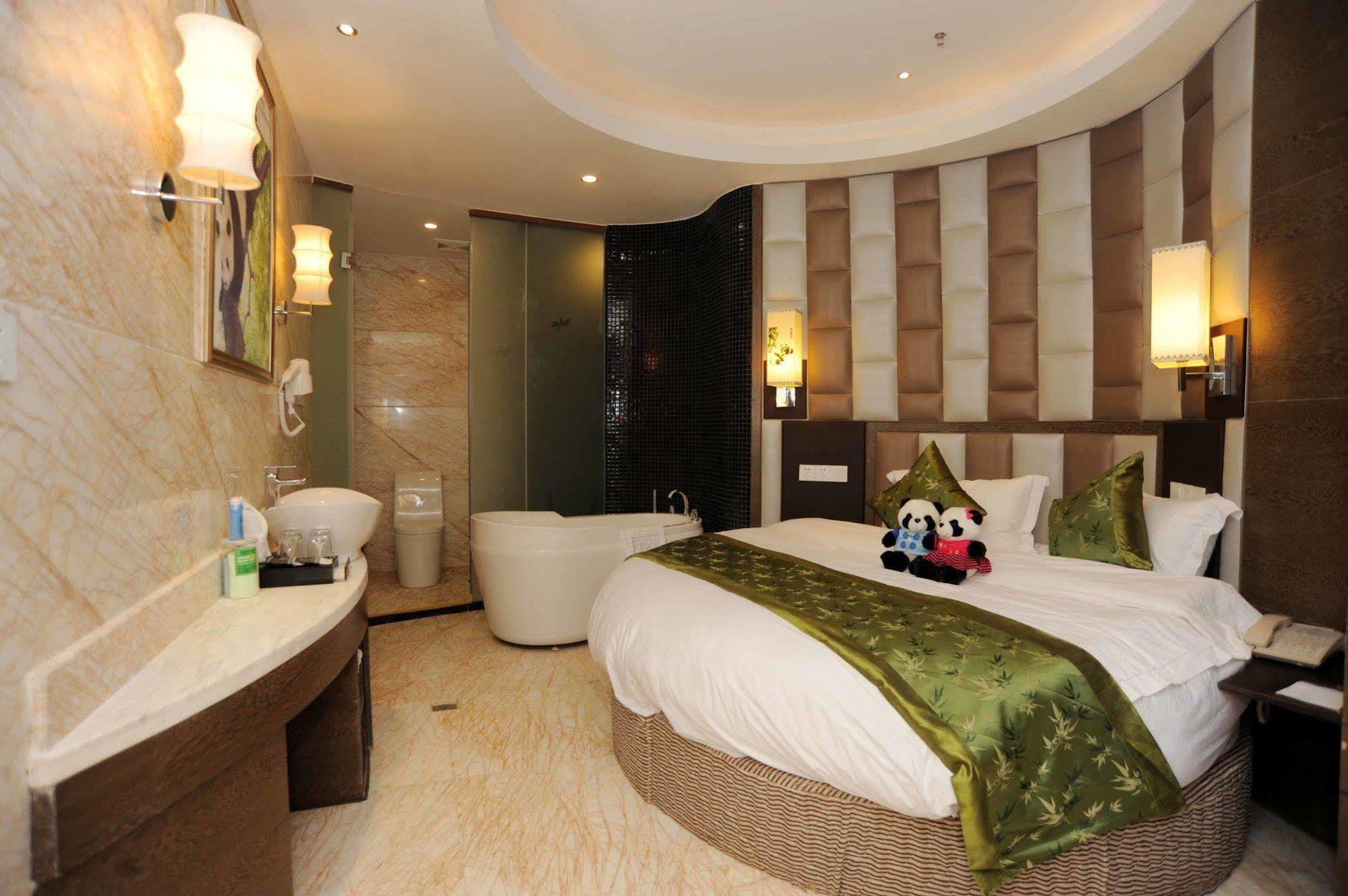 Chengdu Panda Prince Culture Hotel Dış mekan fotoğraf