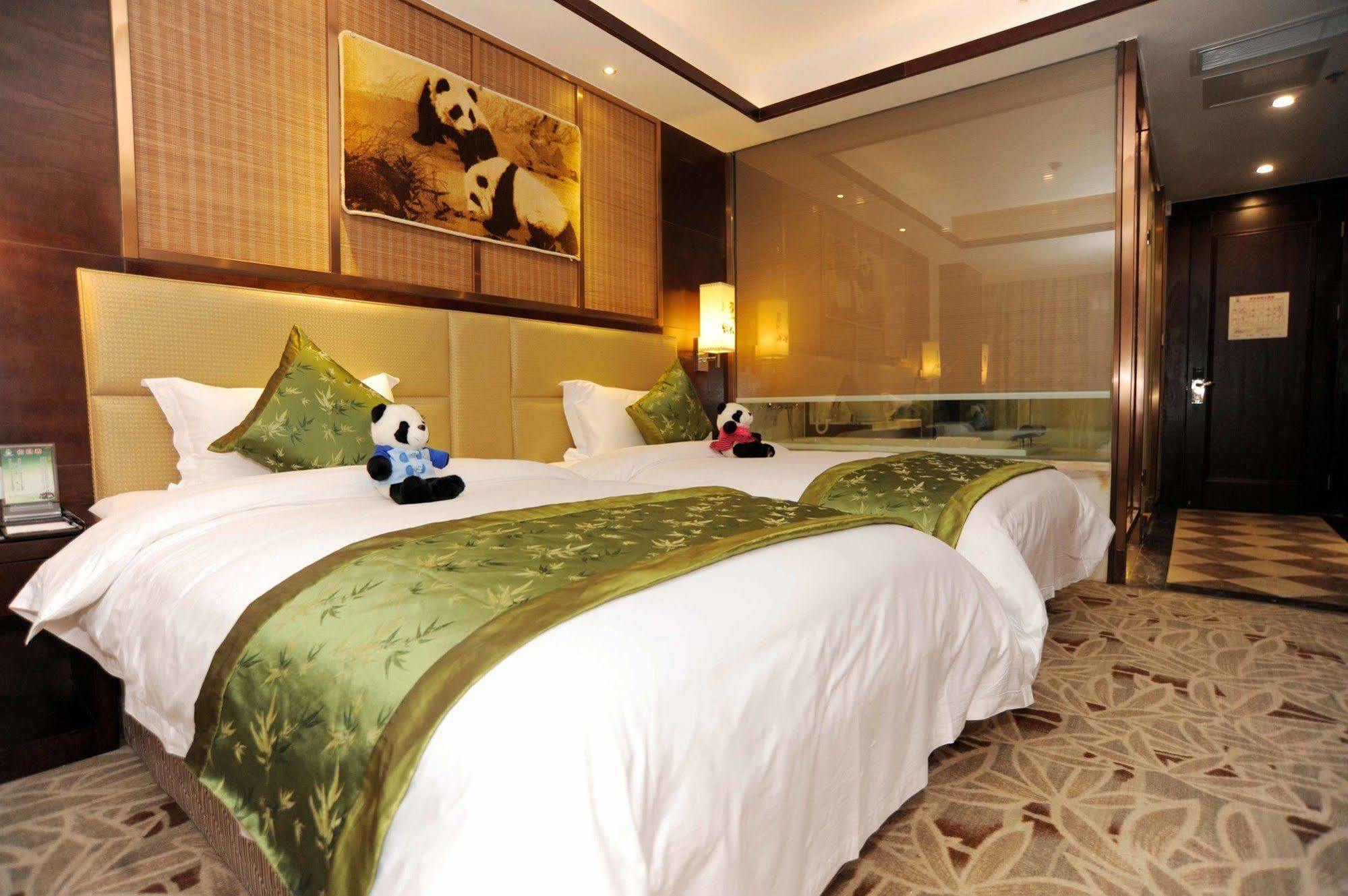 Chengdu Panda Prince Culture Hotel Dış mekan fotoğraf