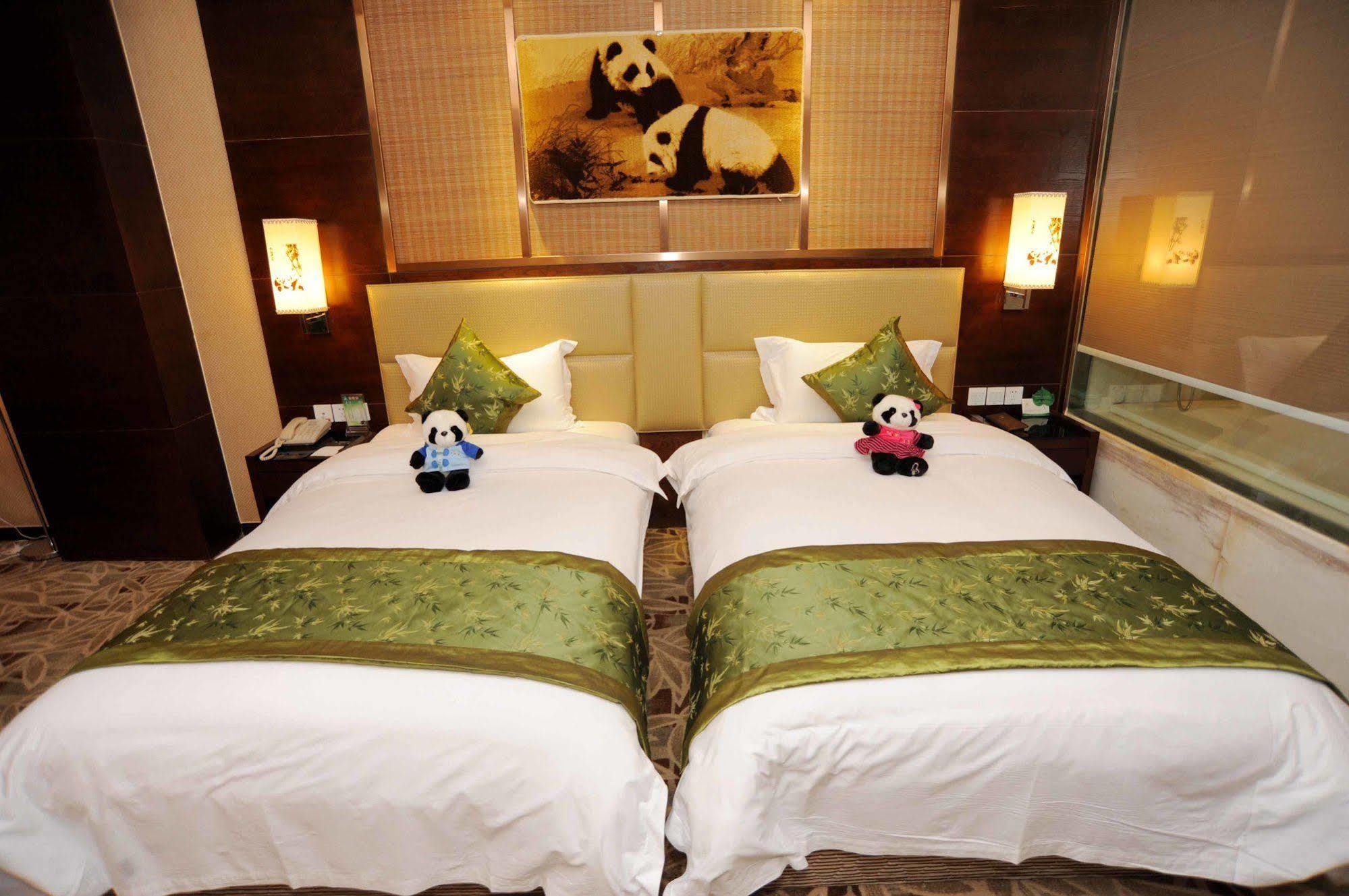 Chengdu Panda Prince Culture Hotel Dış mekan fotoğraf