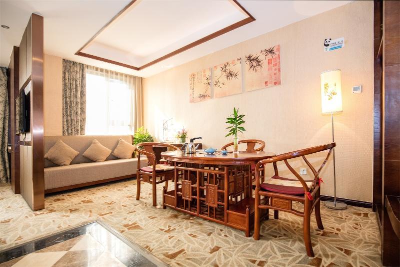 Chengdu Panda Prince Culture Hotel Dış mekan fotoğraf