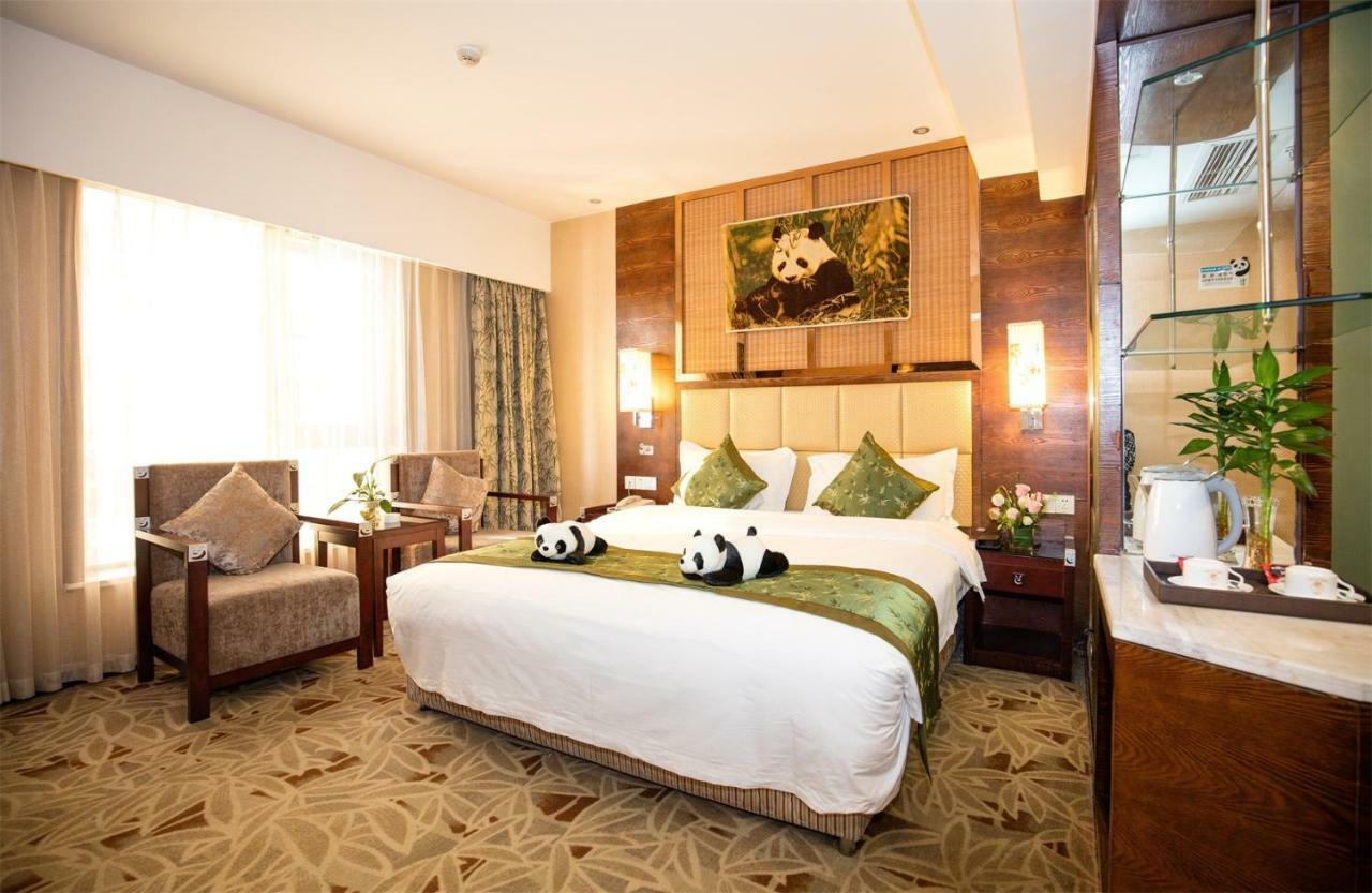 Chengdu Panda Prince Culture Hotel Dış mekan fotoğraf
