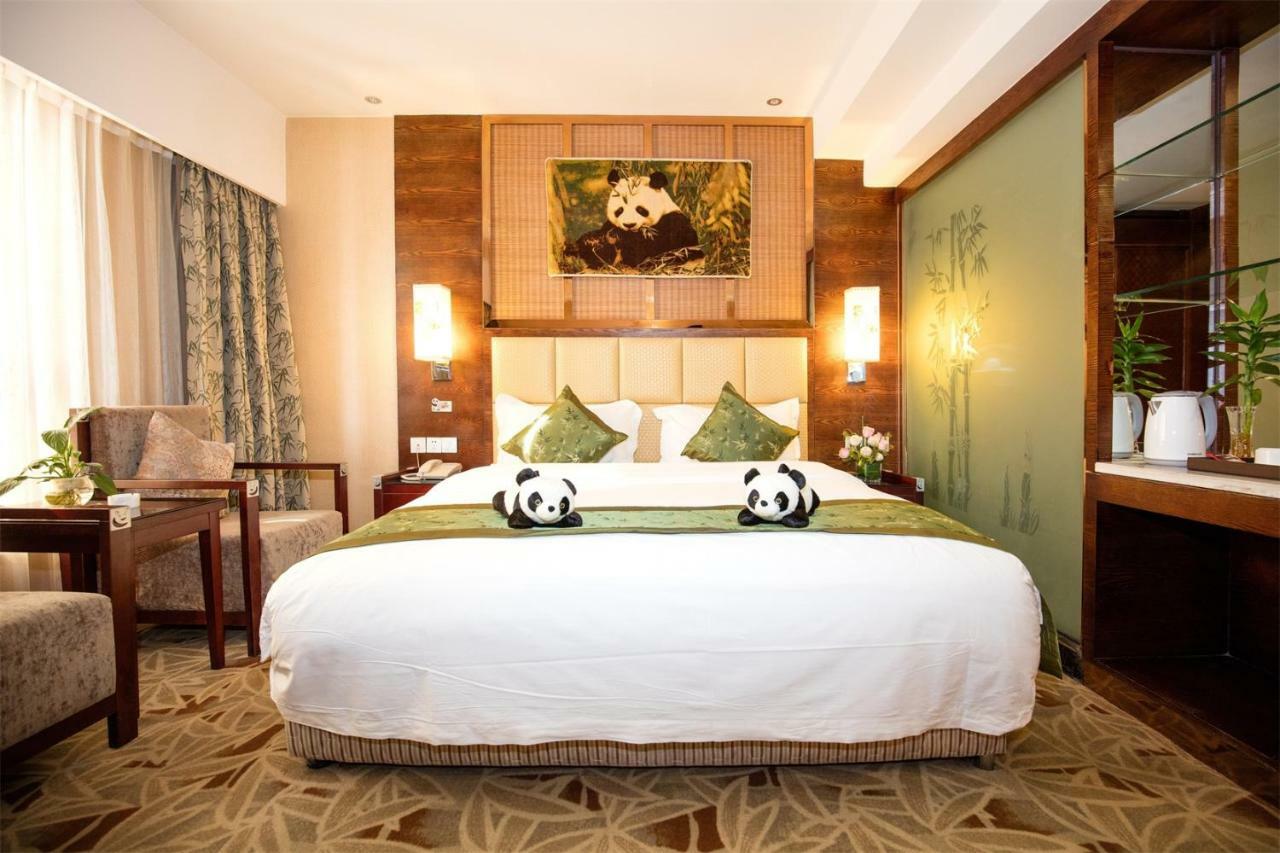 Chengdu Panda Prince Culture Hotel Dış mekan fotoğraf