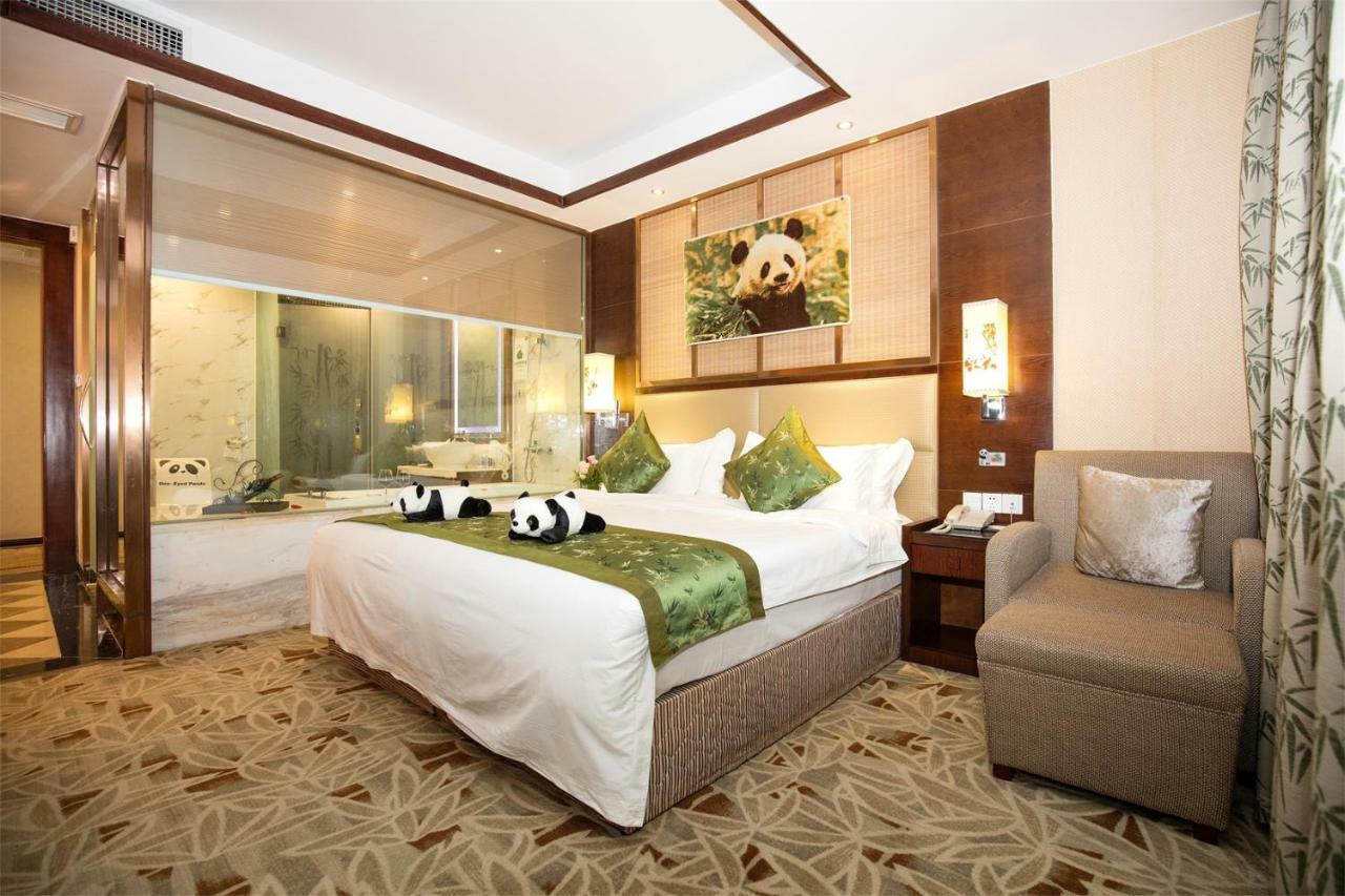 Chengdu Panda Prince Culture Hotel Dış mekan fotoğraf