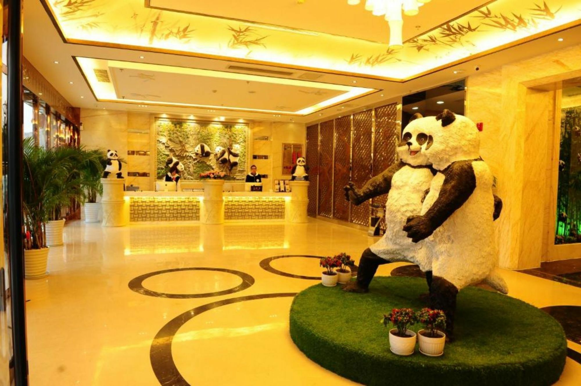 Chengdu Panda Prince Culture Hotel Dış mekan fotoğraf