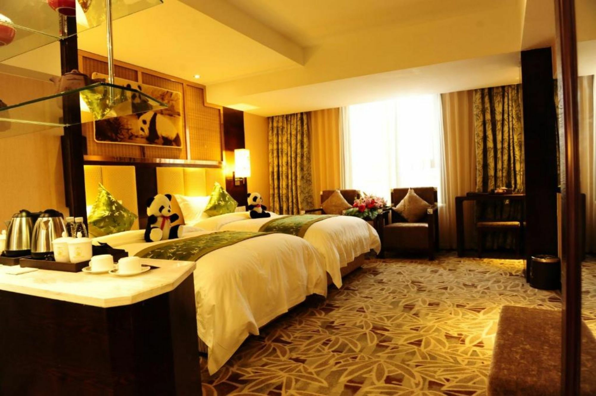 Chengdu Panda Prince Culture Hotel Dış mekan fotoğraf