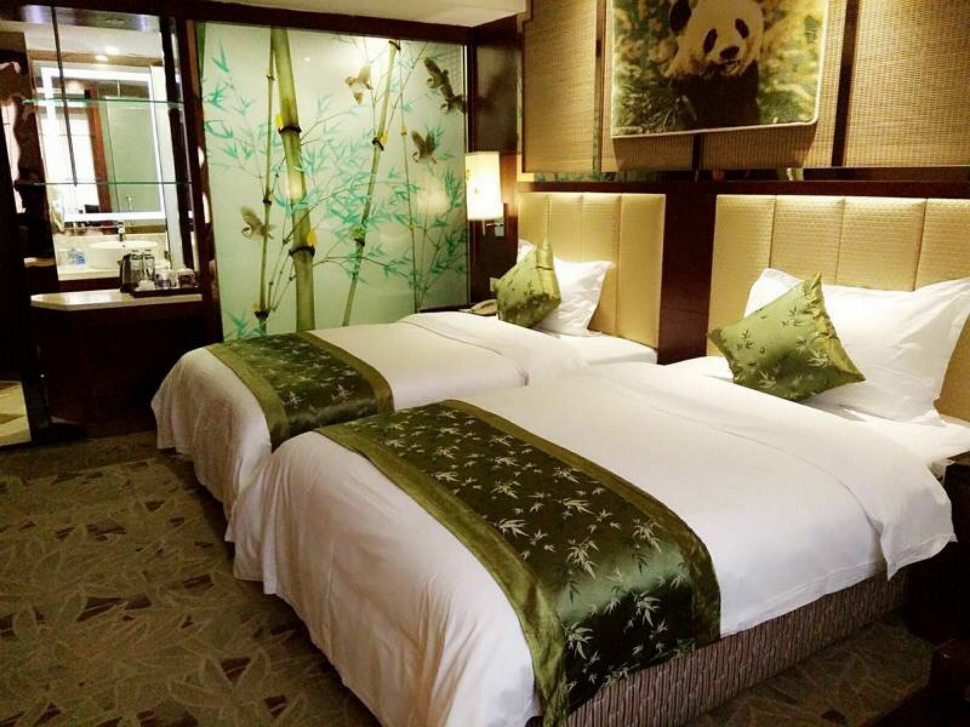 Chengdu Panda Prince Culture Hotel Dış mekan fotoğraf