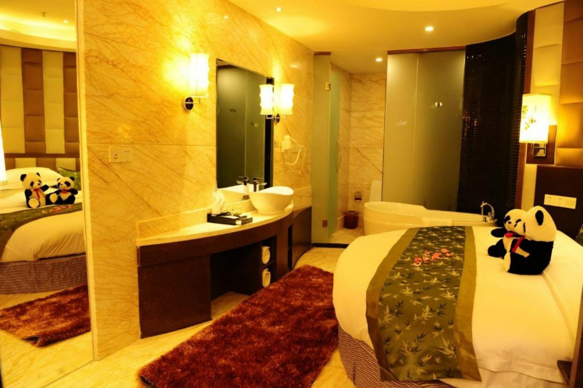 Chengdu Panda Prince Culture Hotel Dış mekan fotoğraf