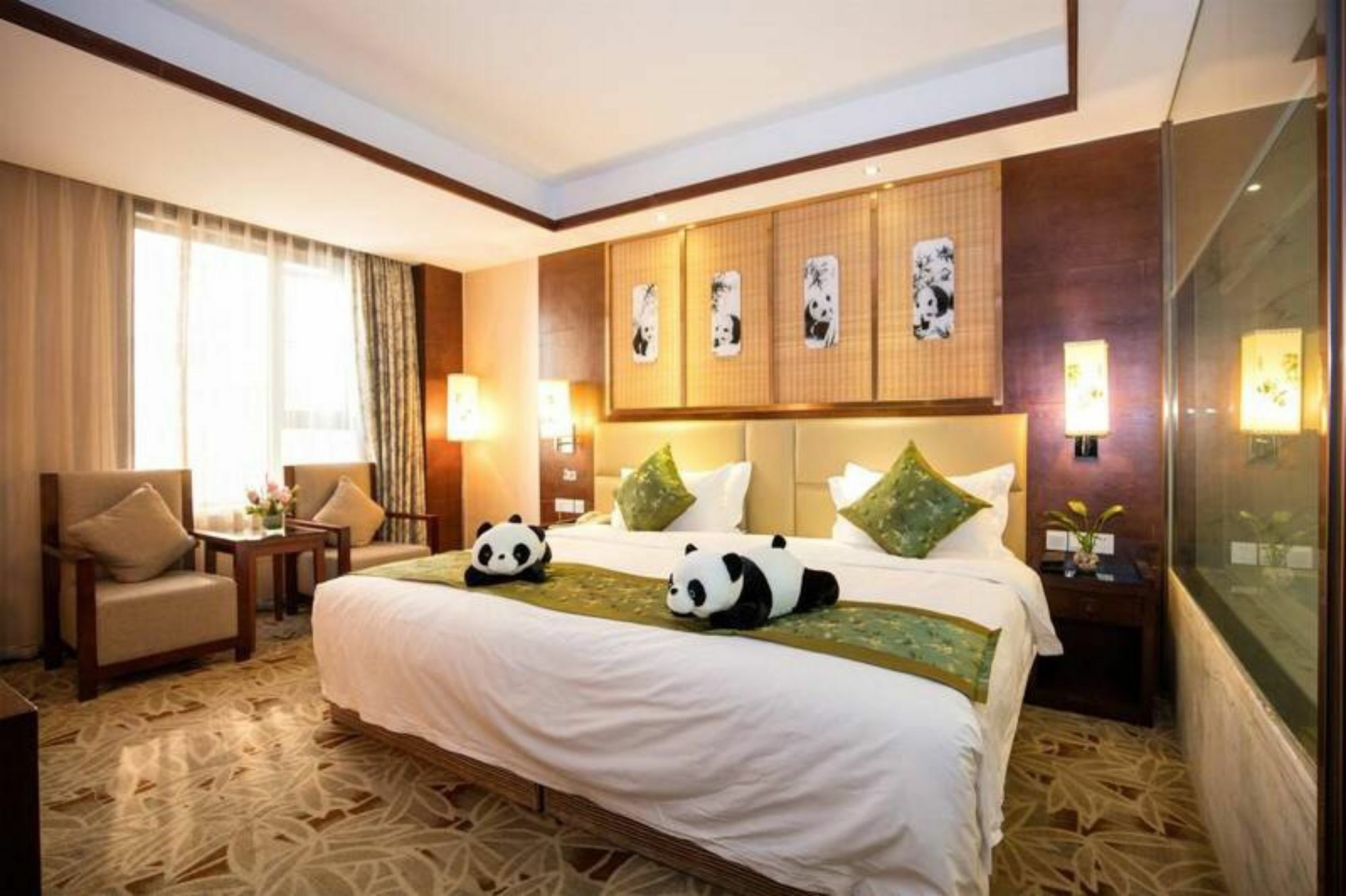 Chengdu Panda Prince Culture Hotel Dış mekan fotoğraf